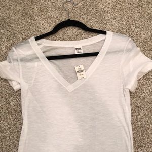 Pink Sleepwear White T shirt